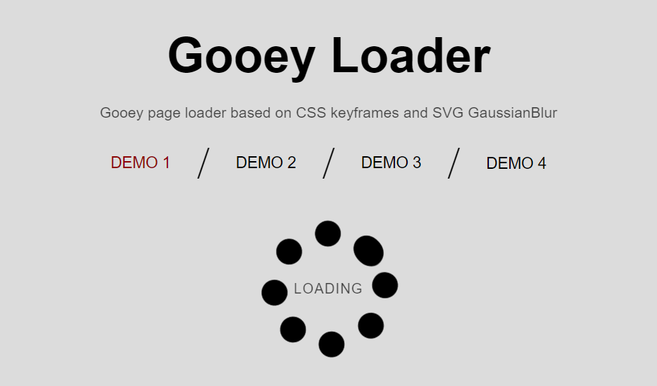 Gooey Loader